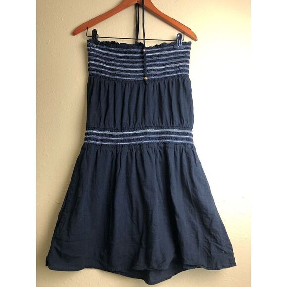 Old Navy Strapless Cotton Black Dress size M - Picture 5 of 11